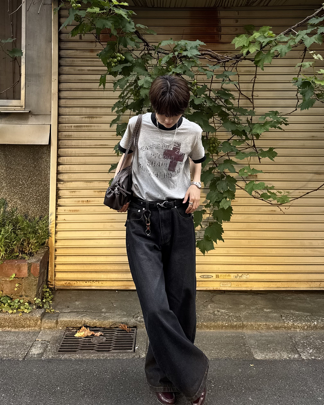ヴィンテージクロスリンガーTシャツ SY0095