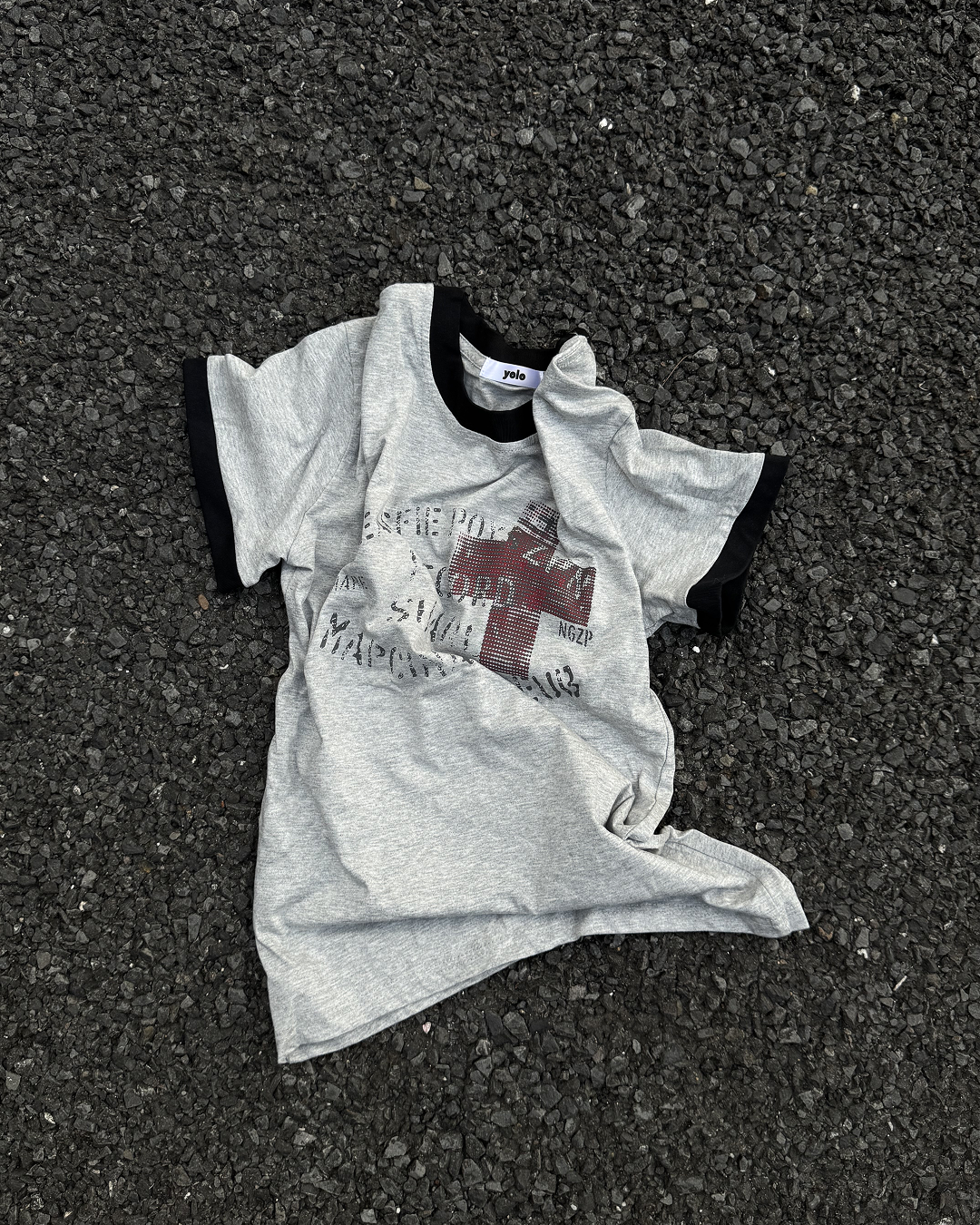 ヴィンテージクロスリンガーTシャツ SY0095
