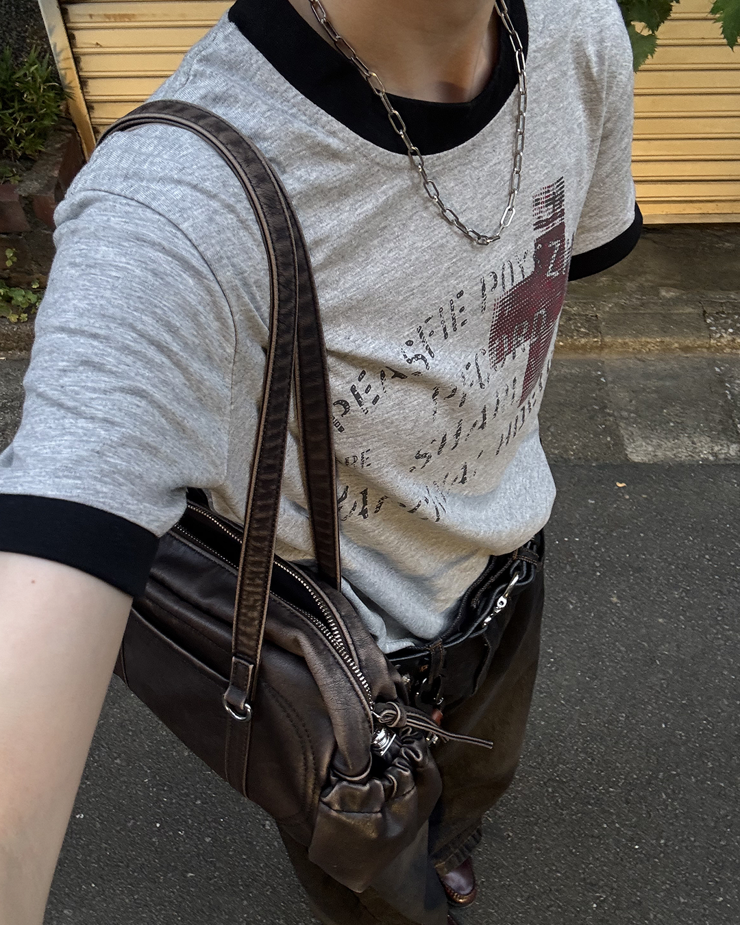 ヴィンテージクロスリンガーTシャツ SY0095