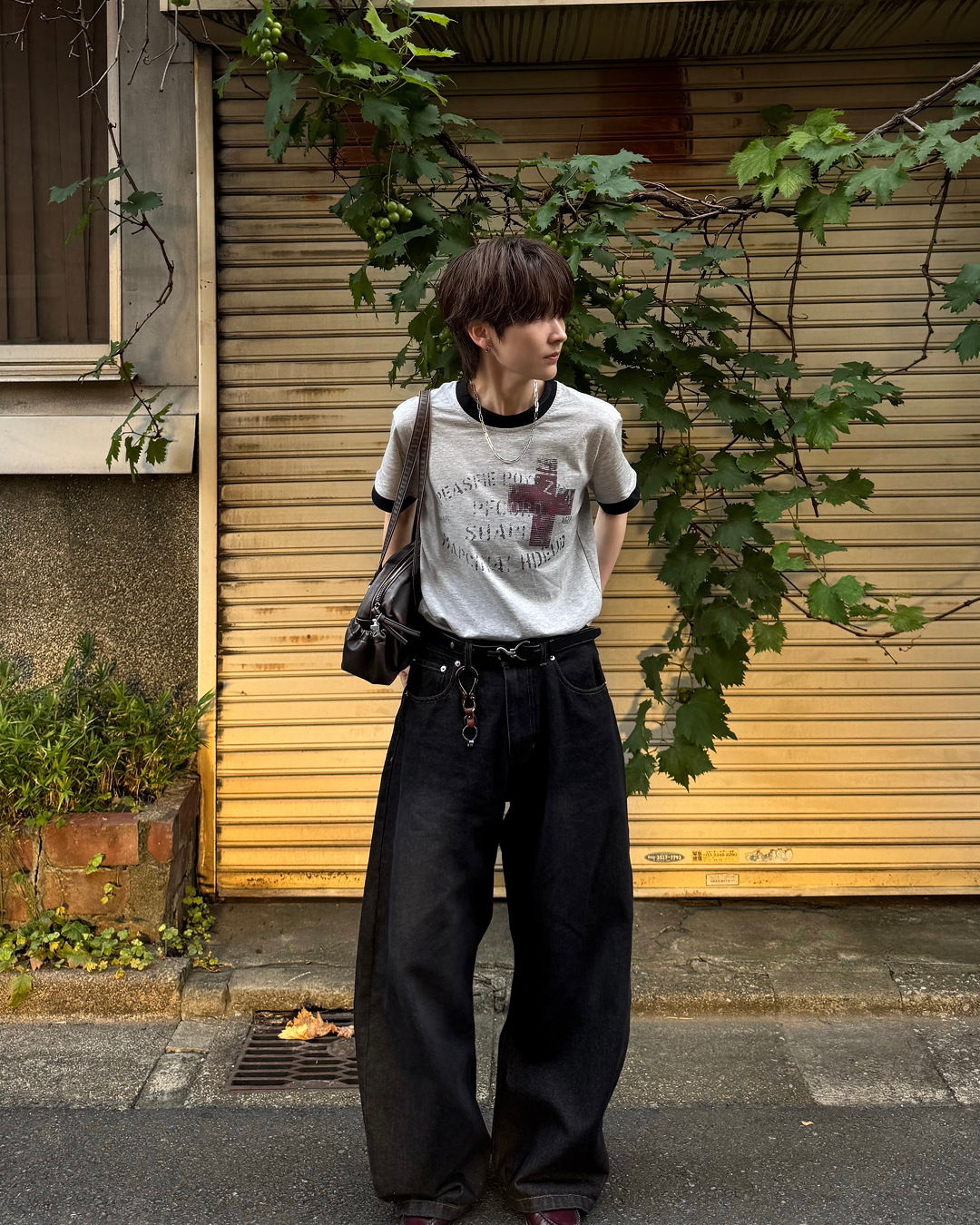 ヴィンテージクロスリンガーTシャツ SY0095