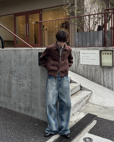 ヴィンテージショートブルゾン SY0108