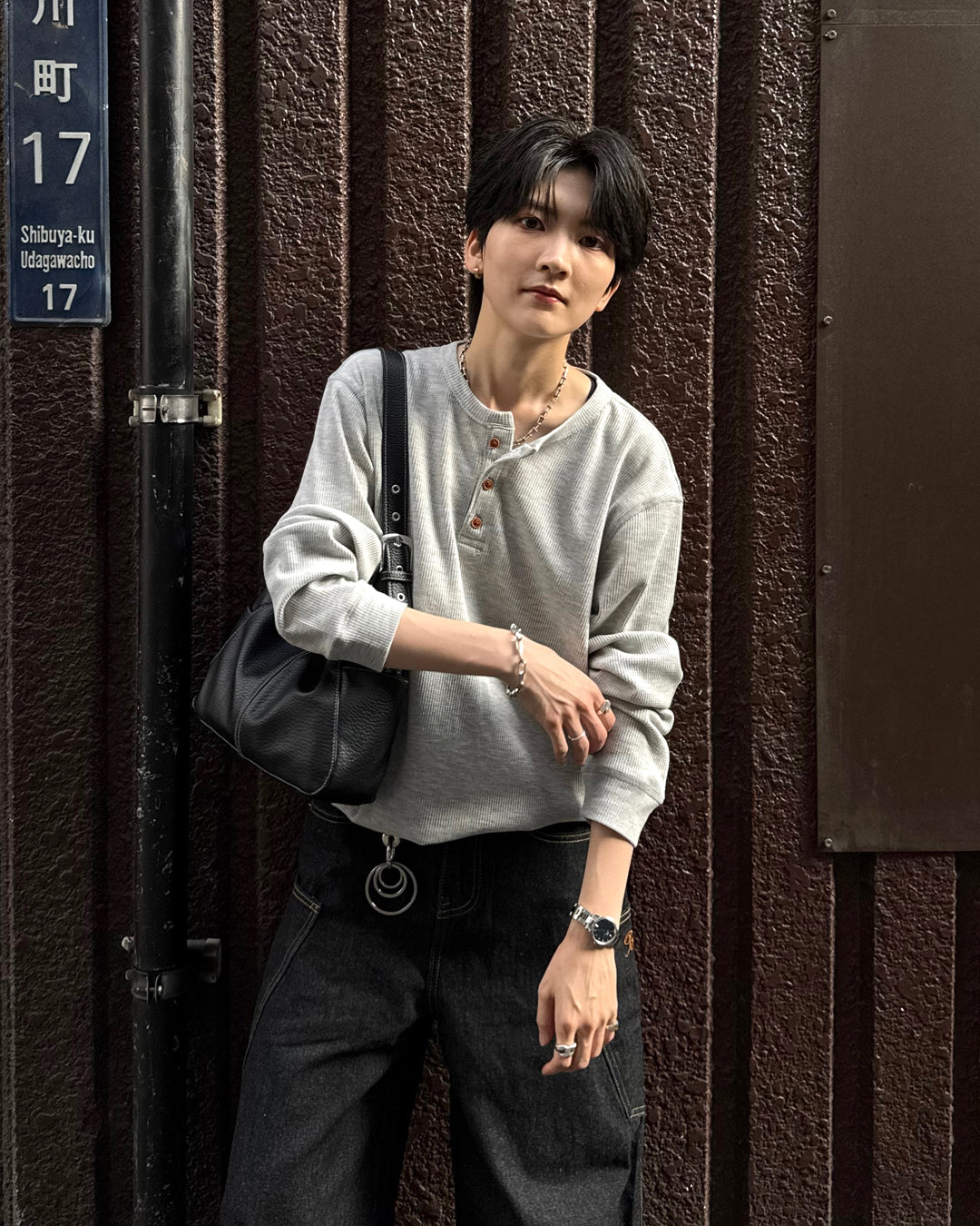 ヘンリーネックワッフルロンT SY0110 – YOLO（ヨロ）｜ファッション通販
