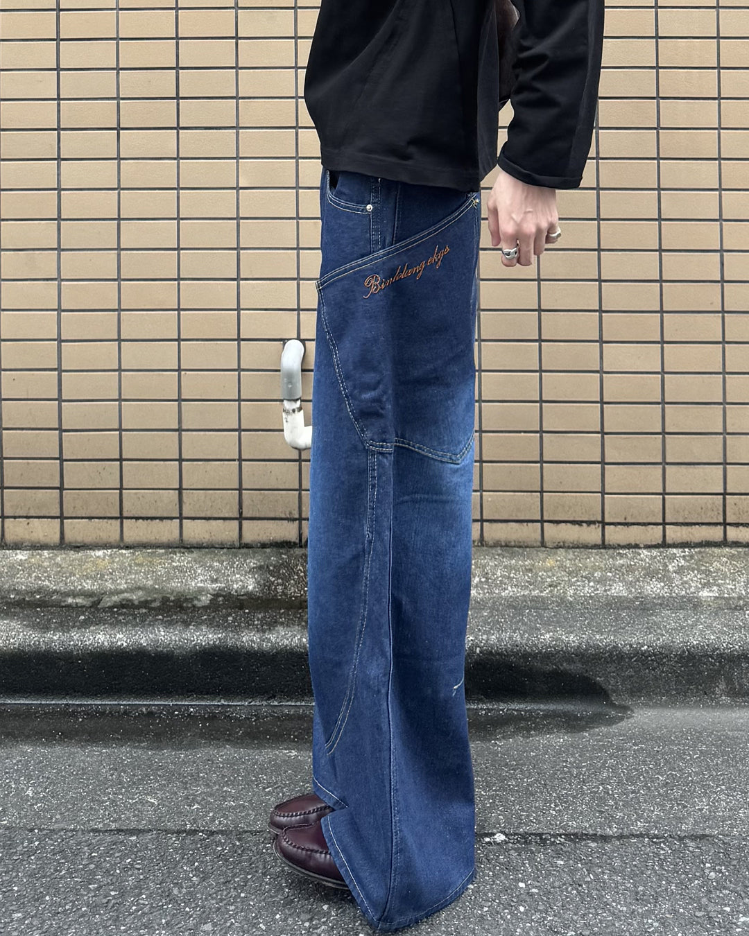 ステッチバルーンデニム SY0113