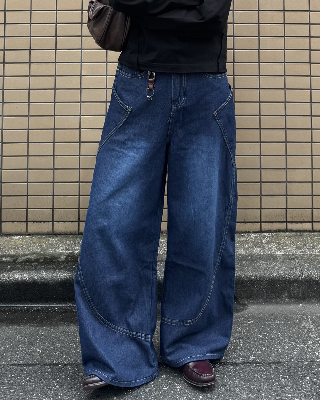 ステッチバルーンデニム SY0113