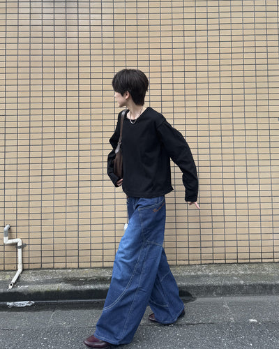 ステッチバルーンデニム SY0113