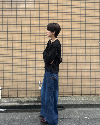 ステッチバルーンデニム SY0113