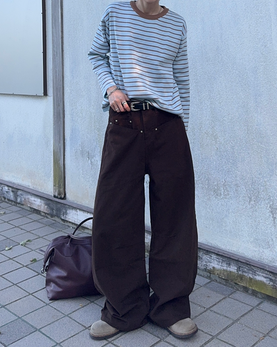 ボーダーニットロンT SY0138
