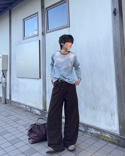 ボーダーニットロンT SY0138