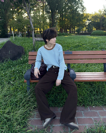 ボーダーニットロンT SY0138