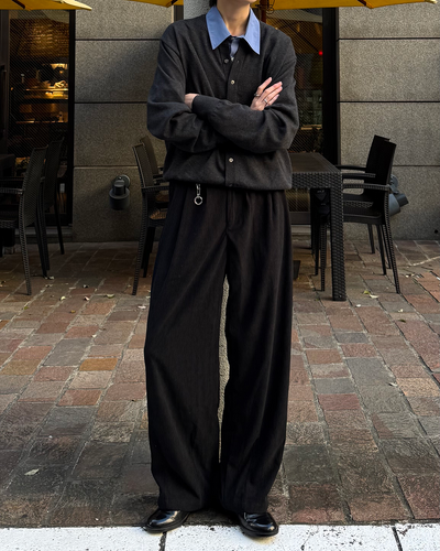タックストレートコーデュロイパンツ SY0184