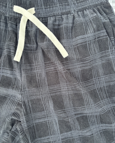 カジュアルチェックイージーハーフパンツ SZ0014