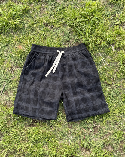 カジュアルチェックイージーハーフパンツ SZ0014