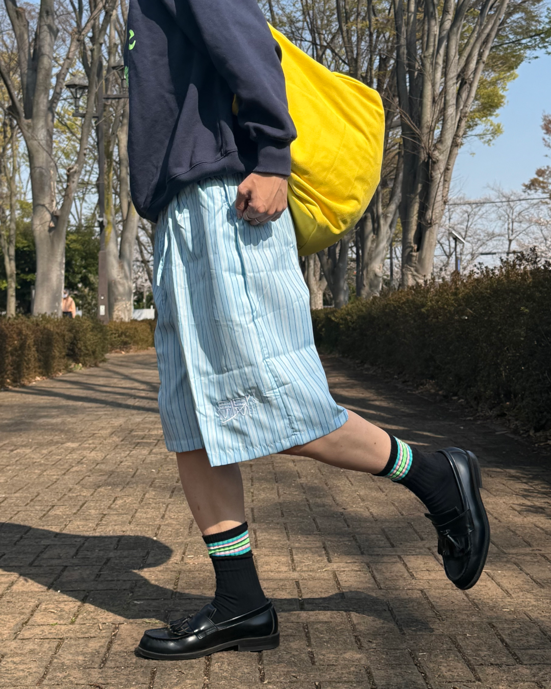 ストライプハーフパンツ SZ0015