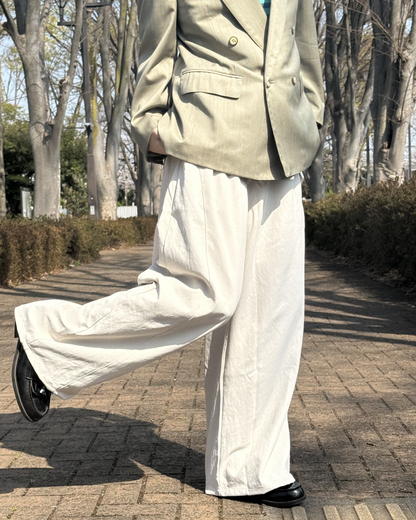 コクーンワイドパンツ SZ0030