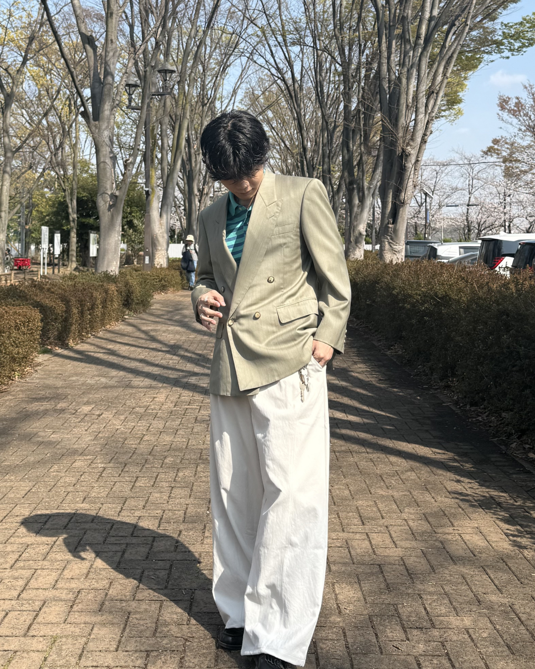 コクーンワイドパンツ SZ0030