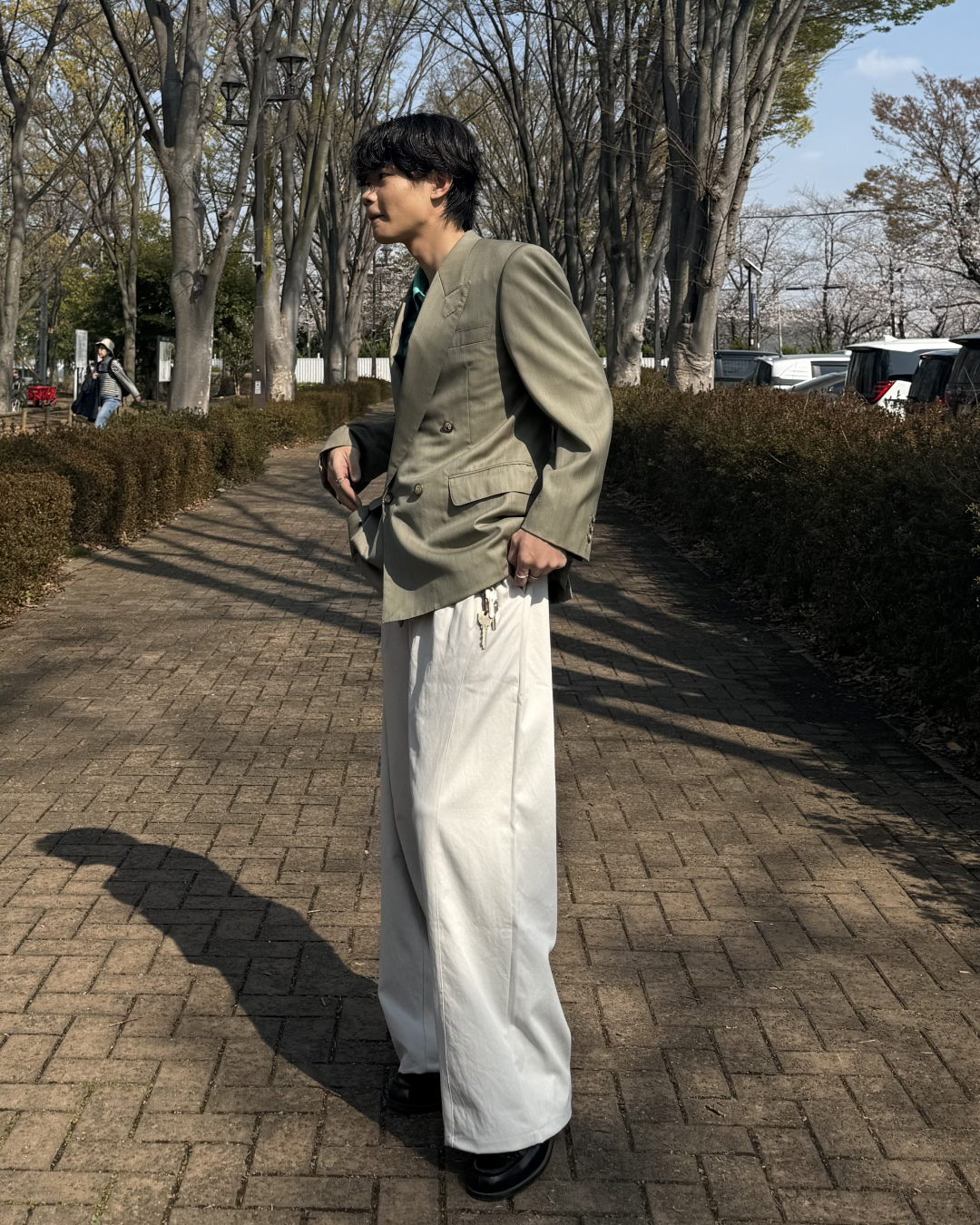 コクーンワイドパンツ SZ0030