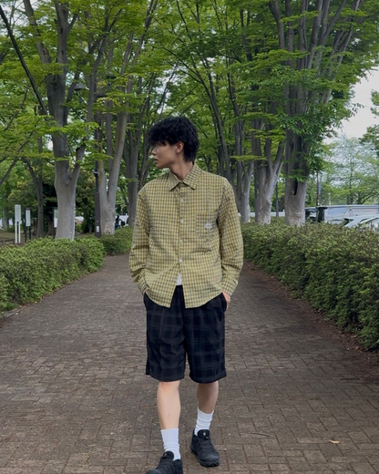 イェローミニチェックシャツ SZ0042