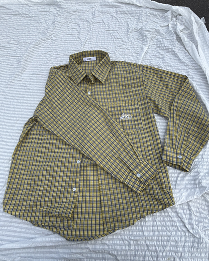イェローミニチェックシャツ SZ0042