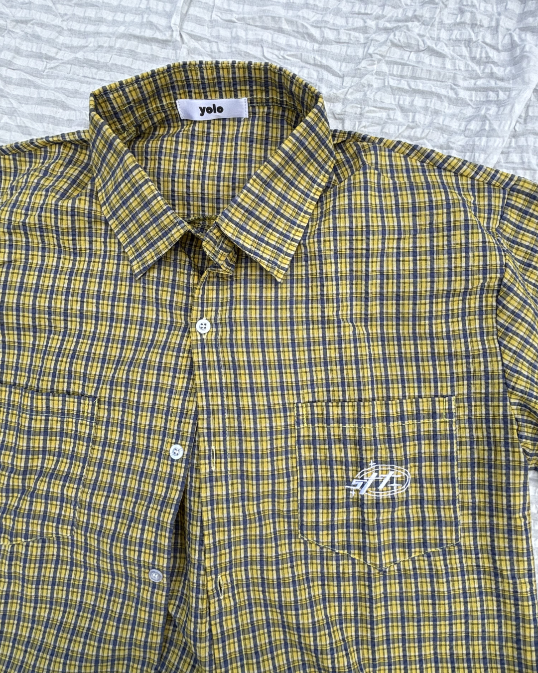 イェローミニチェックシャツ SZ0042