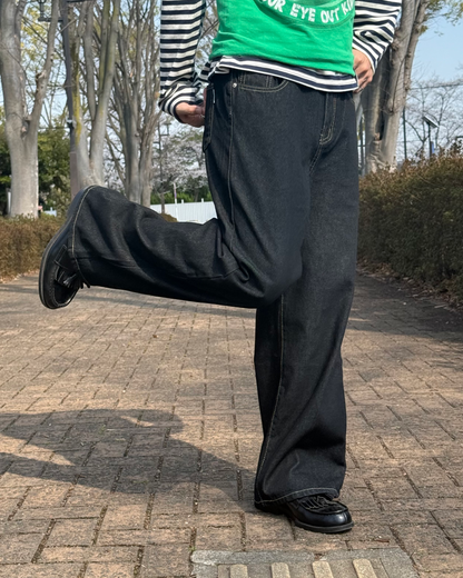 ストレートデニムパンツ SZ0055