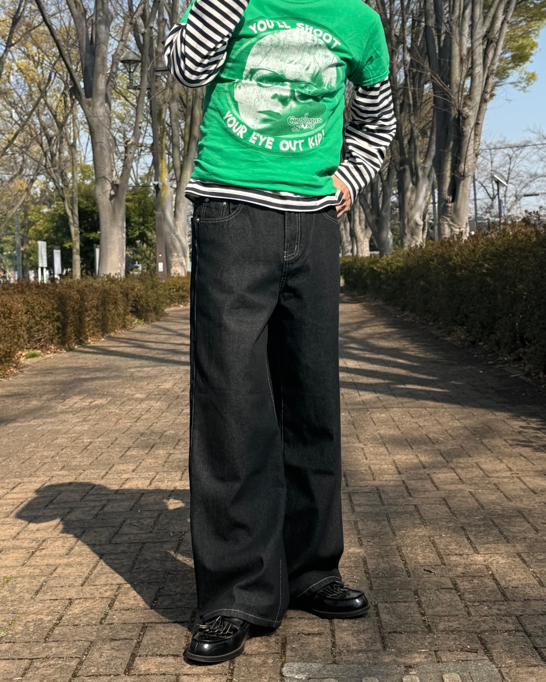 ストレートデニムパンツ SZ0055