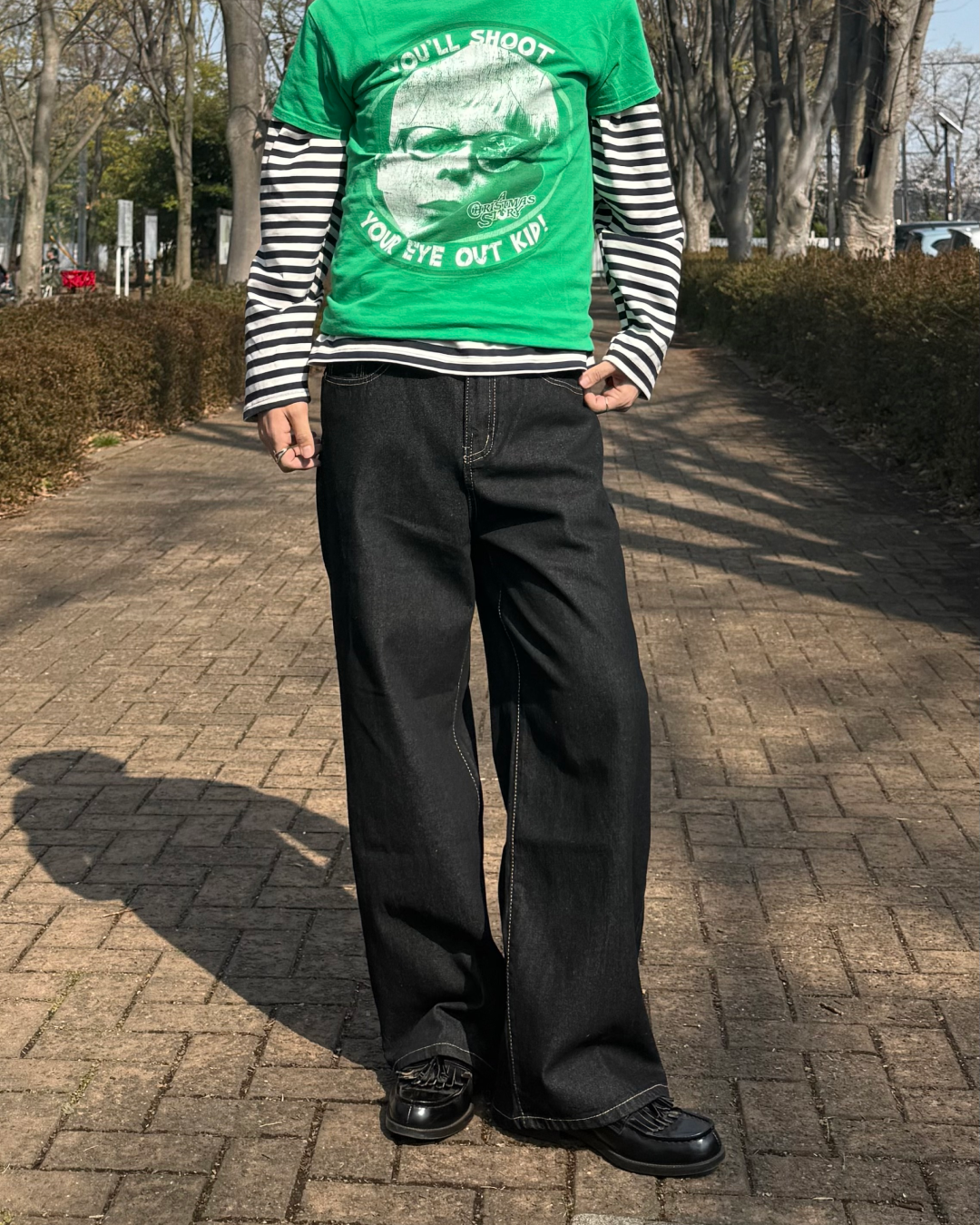 ストレートデニムパンツ SZ0055