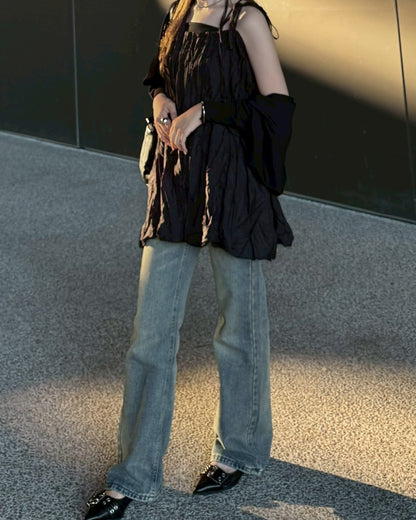 クロップドカーディガン TH0085