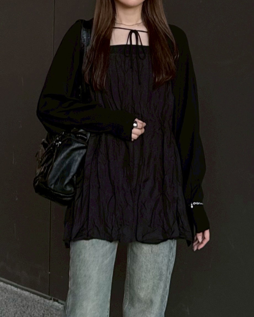 クロップドカーディガン TH0085