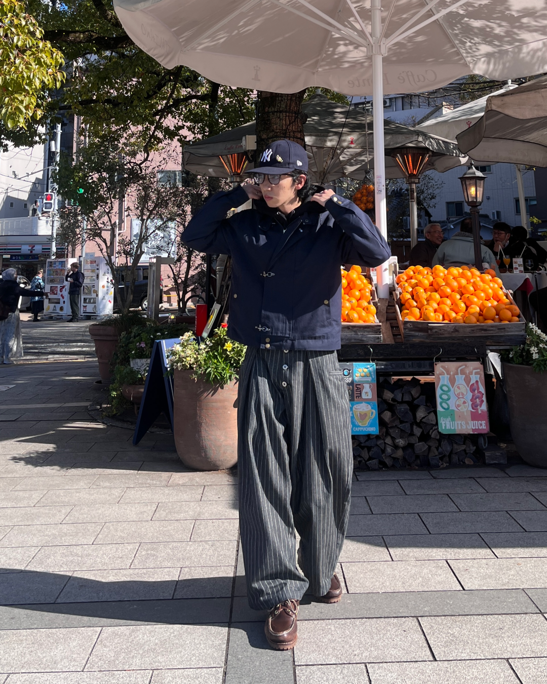 ファイアマンスタンドカラーワークジャケット TK0018