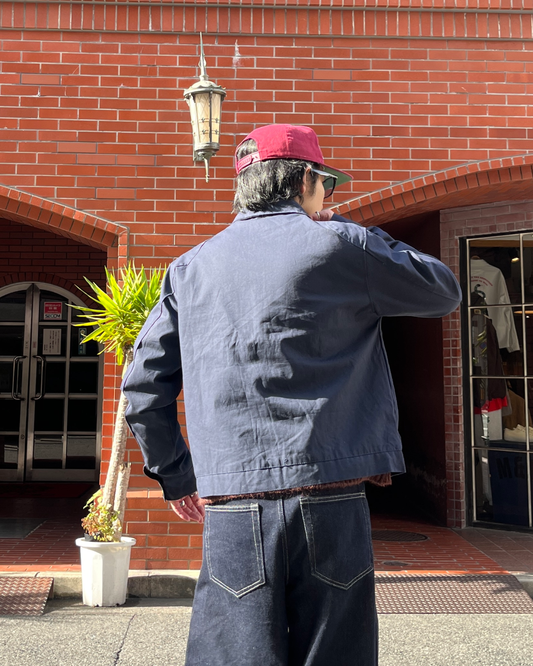 ファイアマンスタンドカラーワークジャケット TK0018