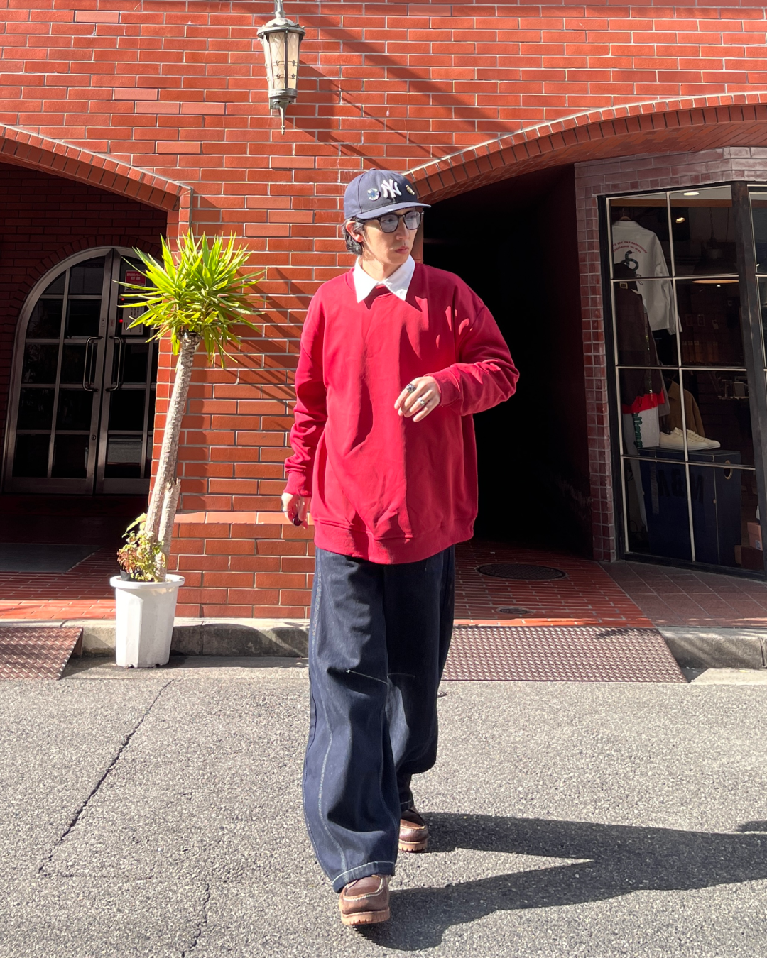 クルーネックスウェット TK0019