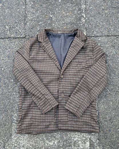 チェック柄テーラードジャケット TK0020