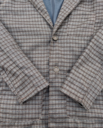 チェック柄テーラードジャケット TK0020