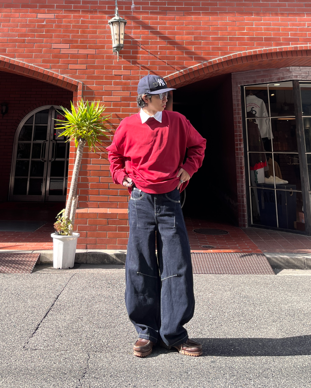 クルーネックスウェット TK0019