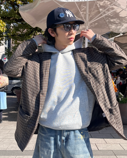 チェック柄テーラードジャケット TK0020