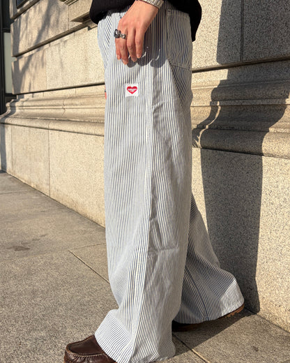 ピンストライプルーズパンツ TK0093