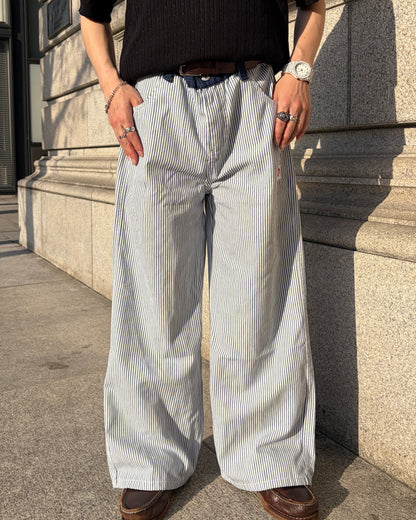 ピンストライプルーズパンツ TK0093