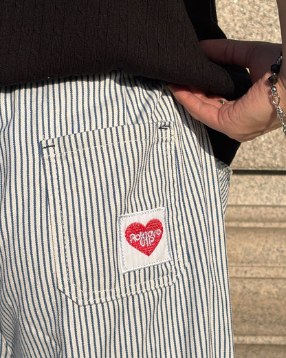 ピンストライプルーズパンツ TK0093