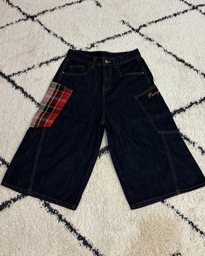 チェックポケットハーフパンツ TK0099