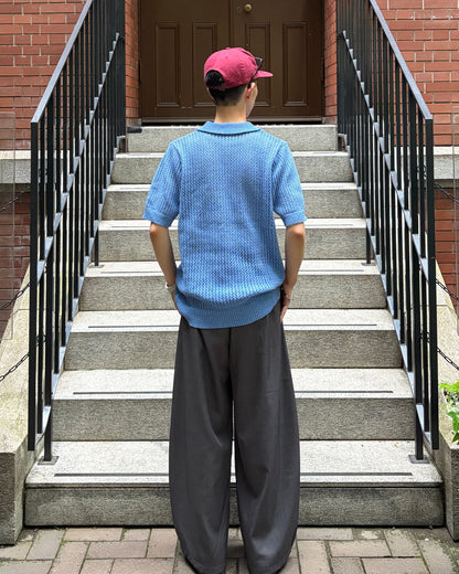 メッシュスキッパーニット YK0103