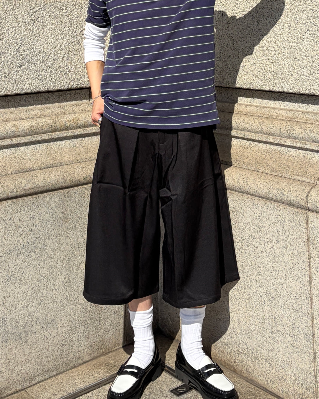 タックボリュームハーフパンツ TK0108