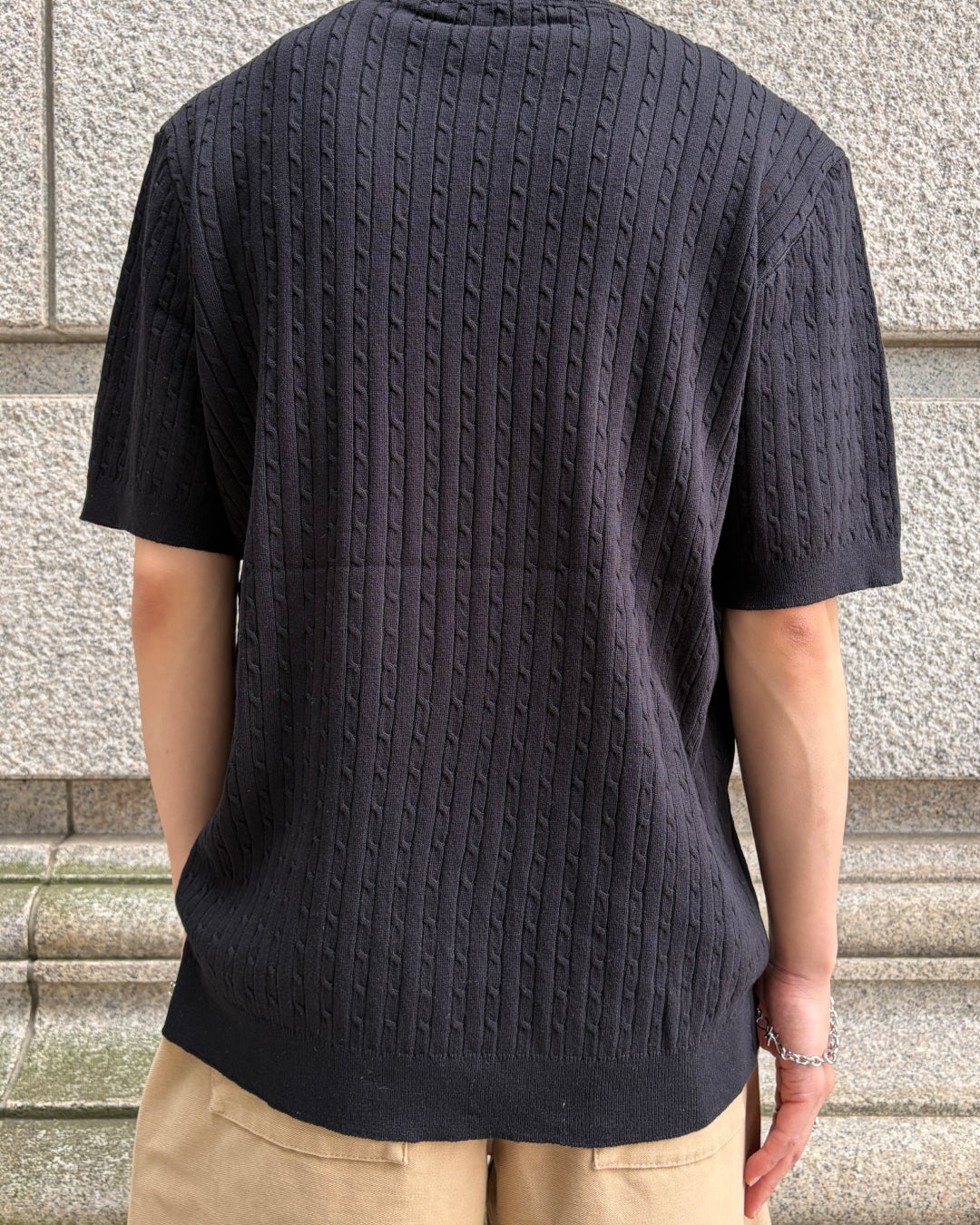 ヘンリーネックサマーニット TK0112