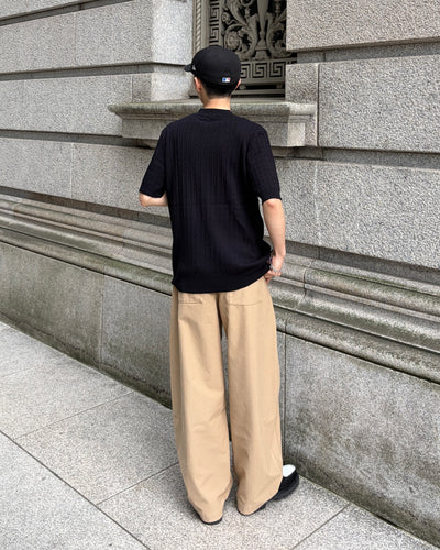 ヘンリーネックサマーニット TK0112