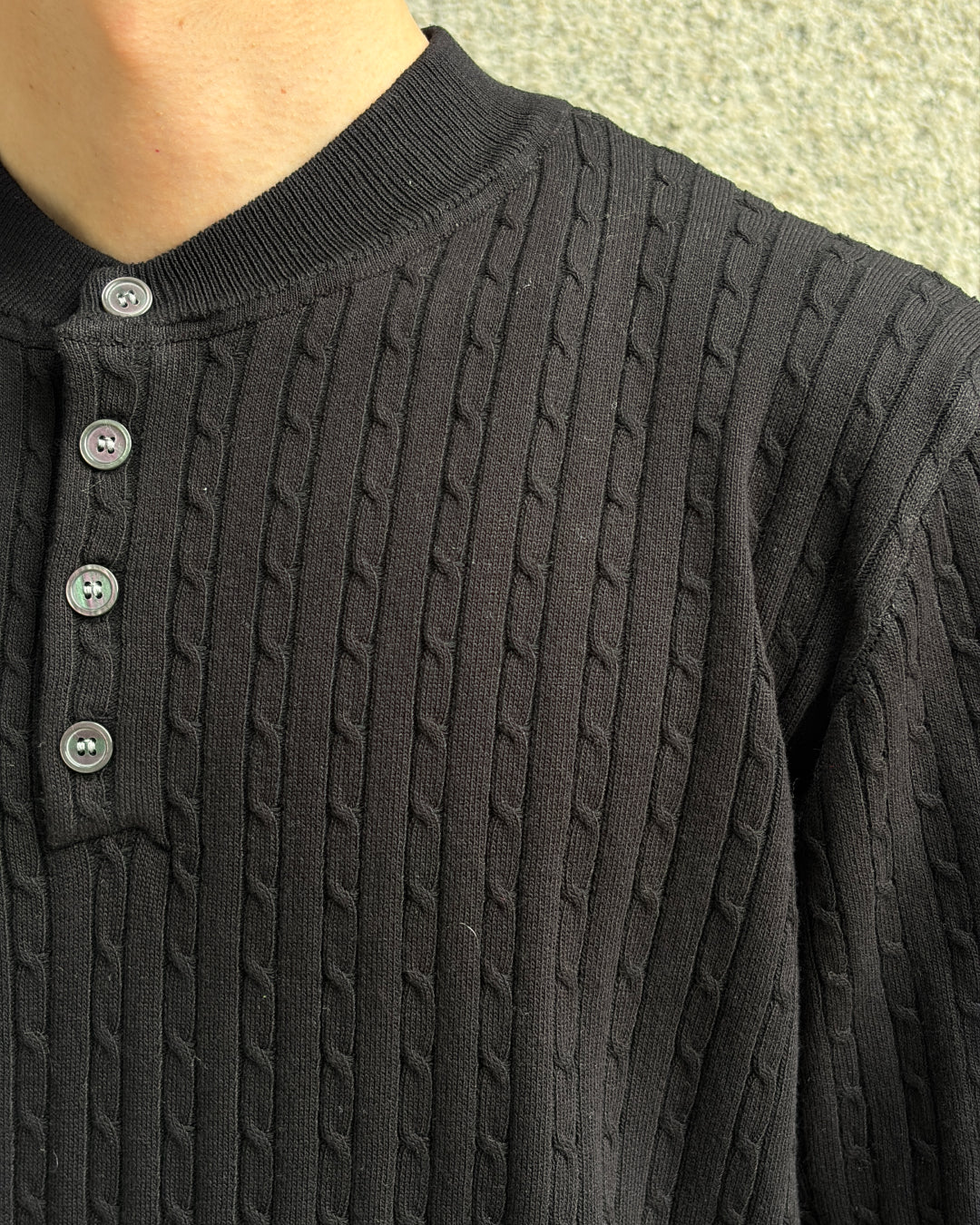 ヘンリーネックサマーニット TK0112