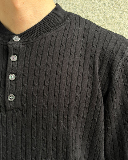 ヘンリーネックサマーニット TK0112