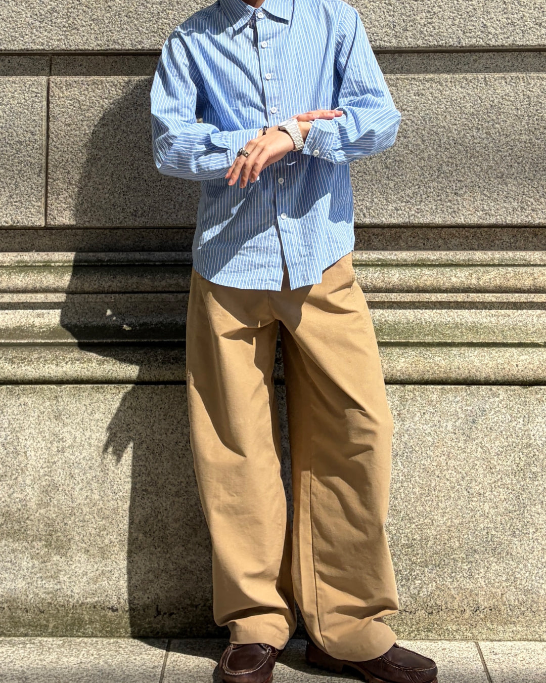 ライトブルーシャツ TK0113