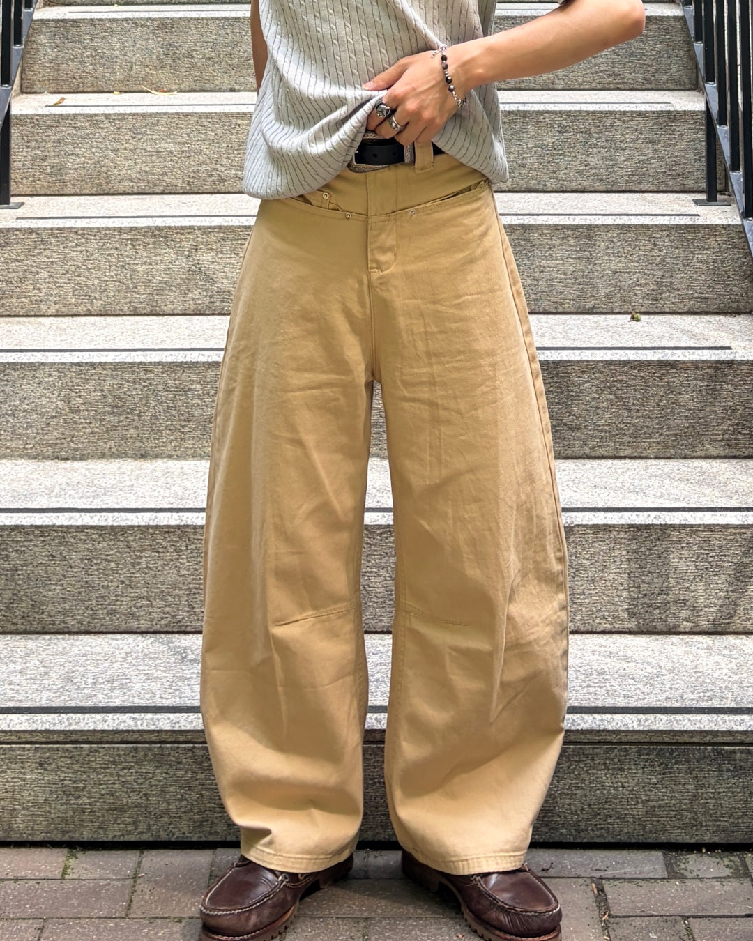 クリーンフィットドレープパンツ TK0141 – YOLO（ヨロ）｜ファッション通販