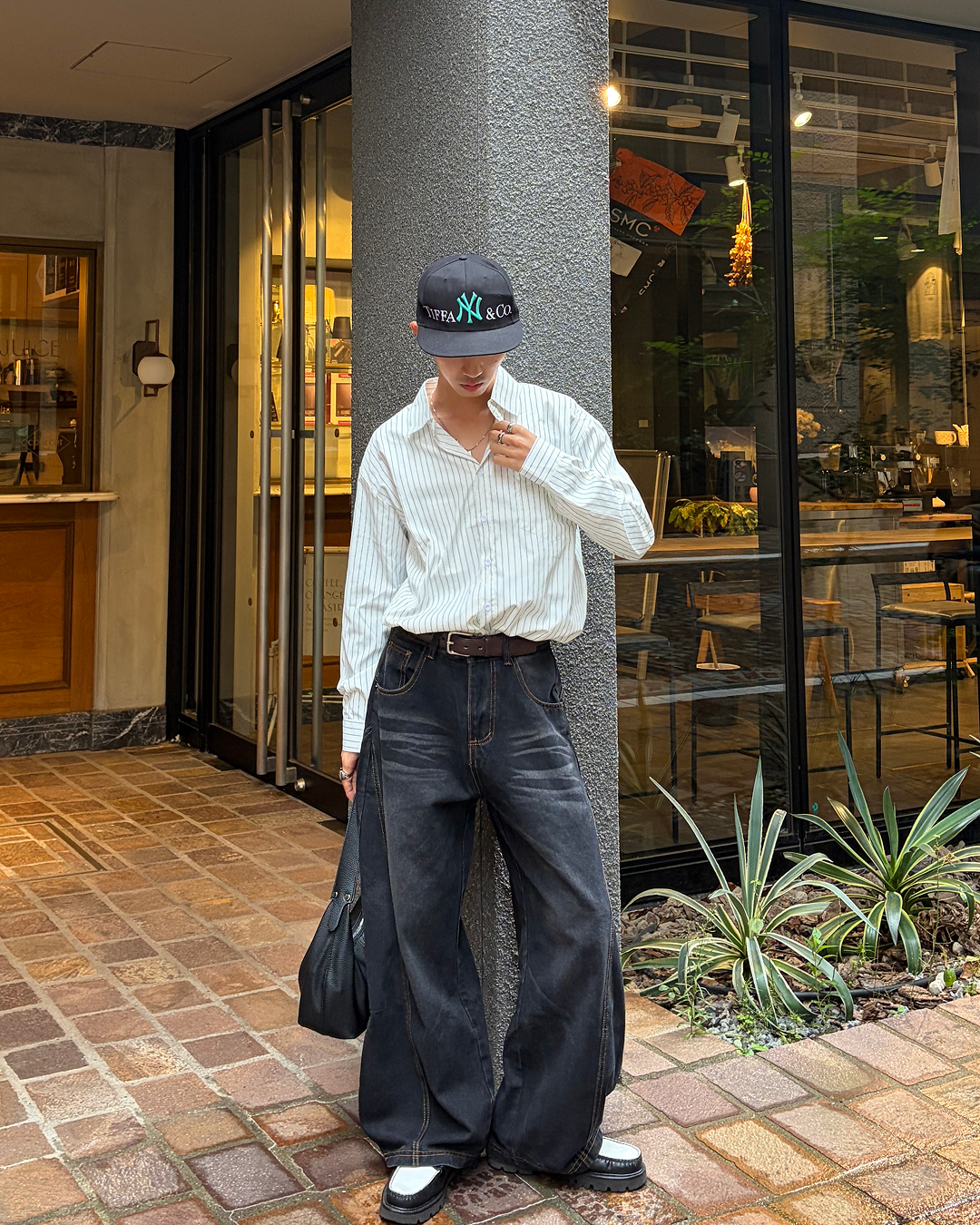 ストライプシャツ TK0174