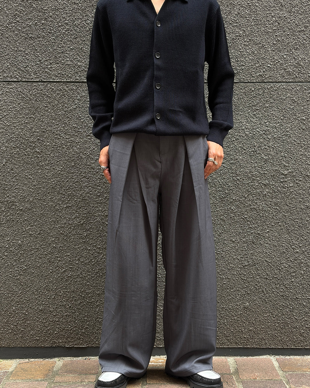 タックワイドパンツ TK0191