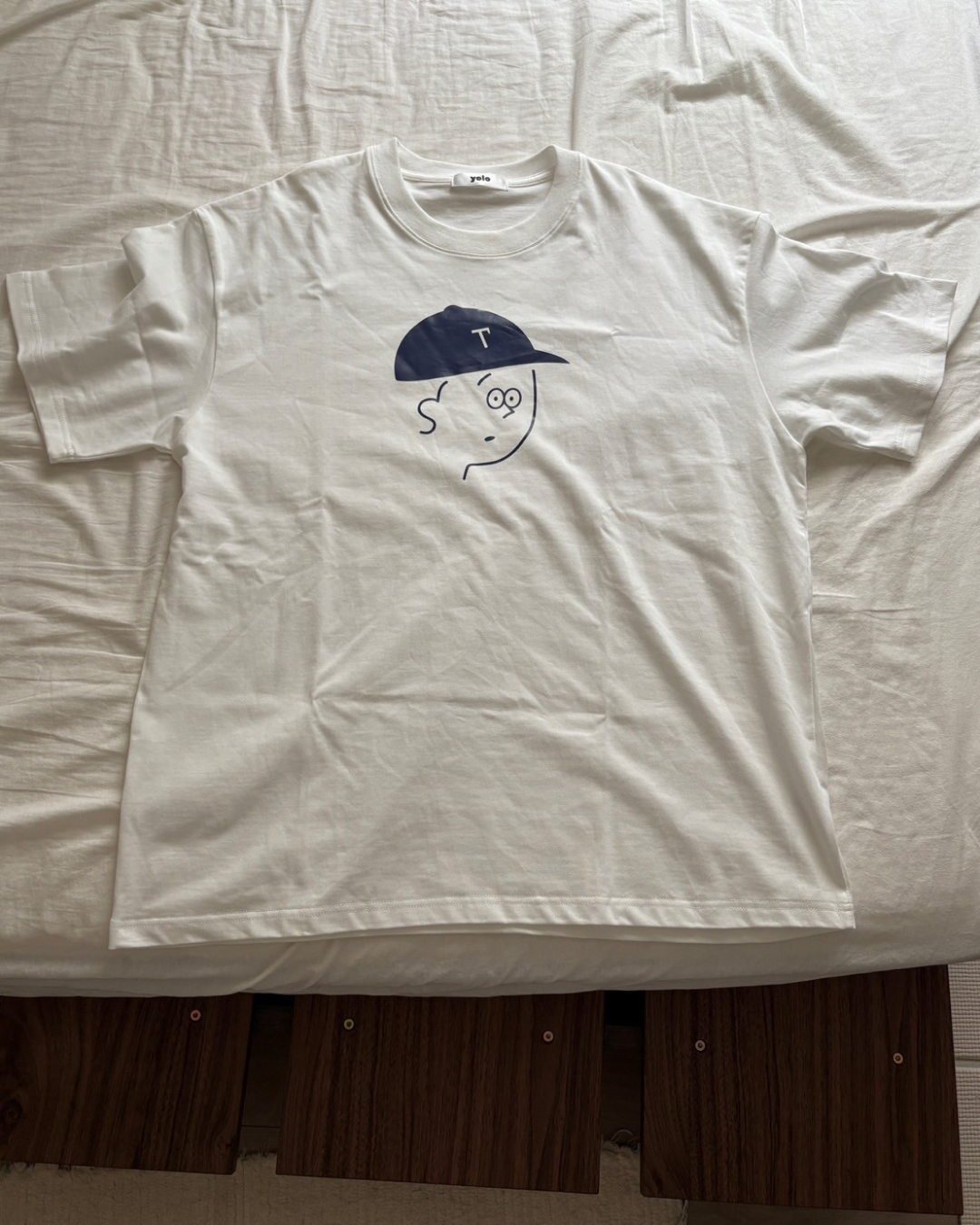ブルーキャップTシャツ TM0034